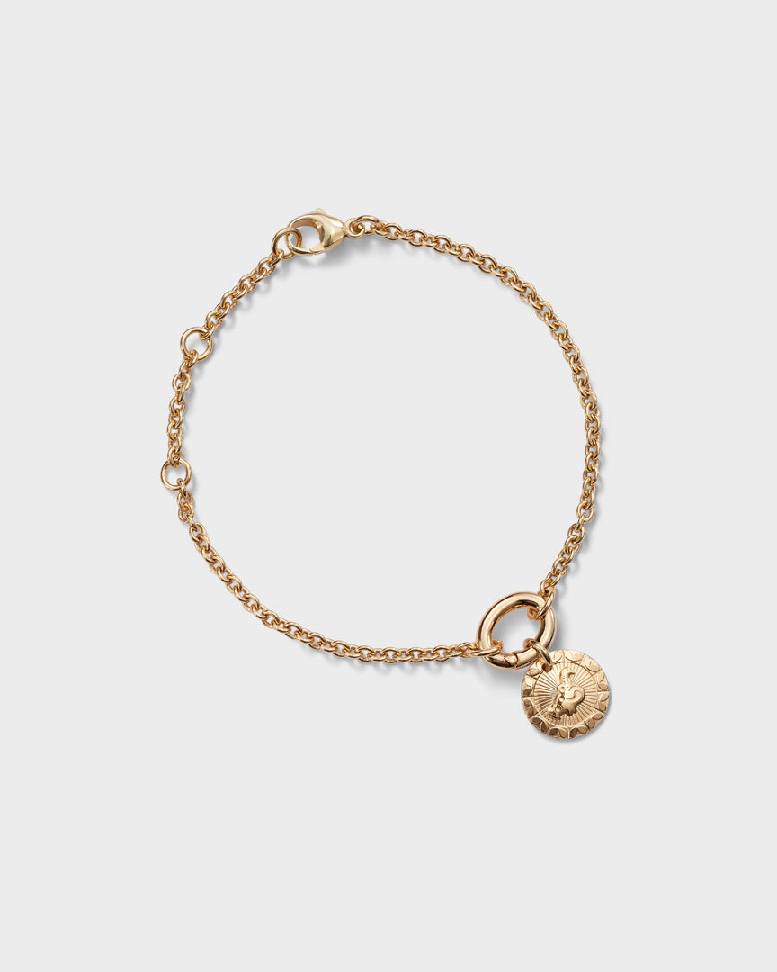 Amulet Mini Charm Kalevala Fortune Bird bronze