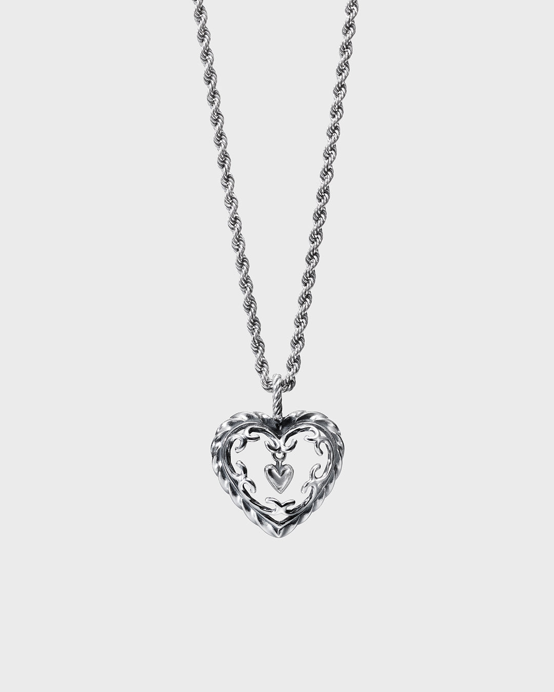 Pidett Talo sjönd pendant large 42/45 cm silver