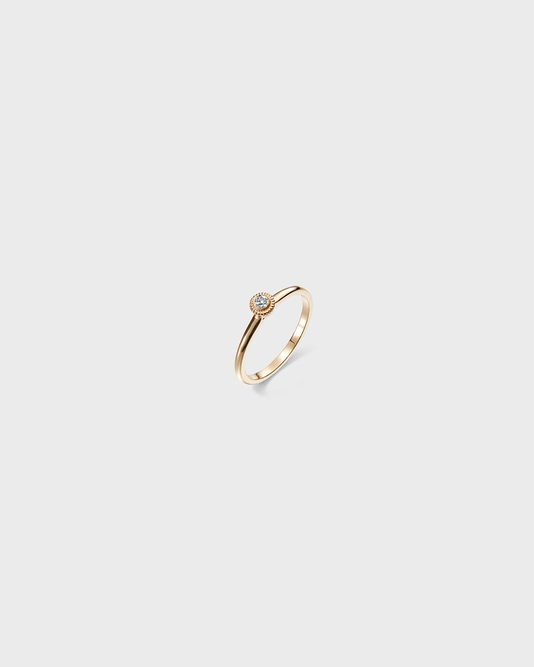 Valittu-sormus 0,06ct kulta