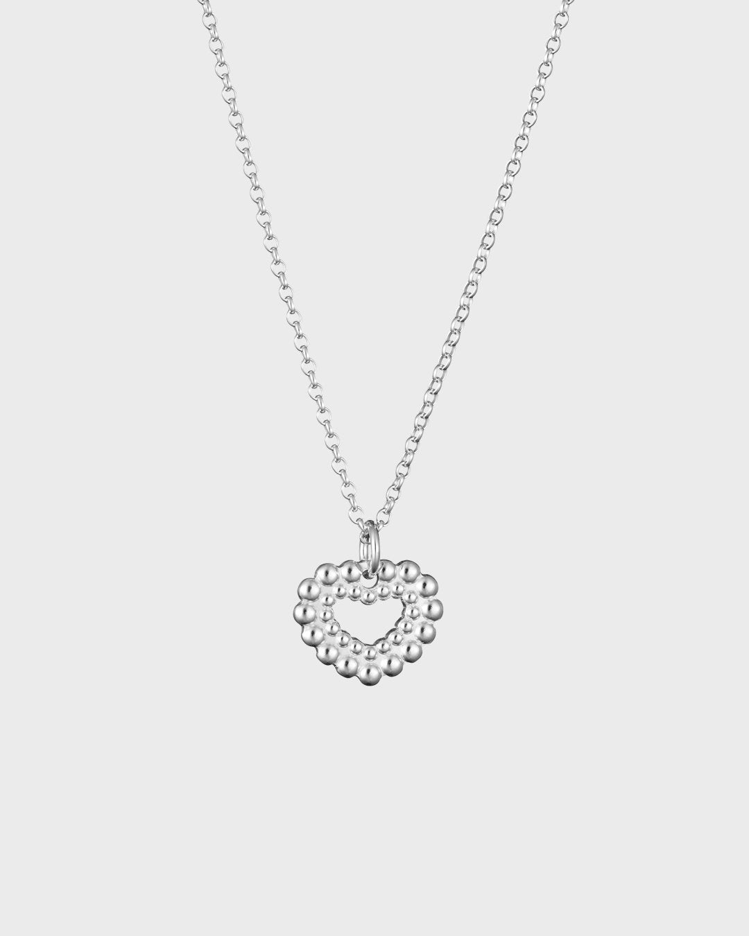 Held Valoisa heart pendant 42/45 cm silver