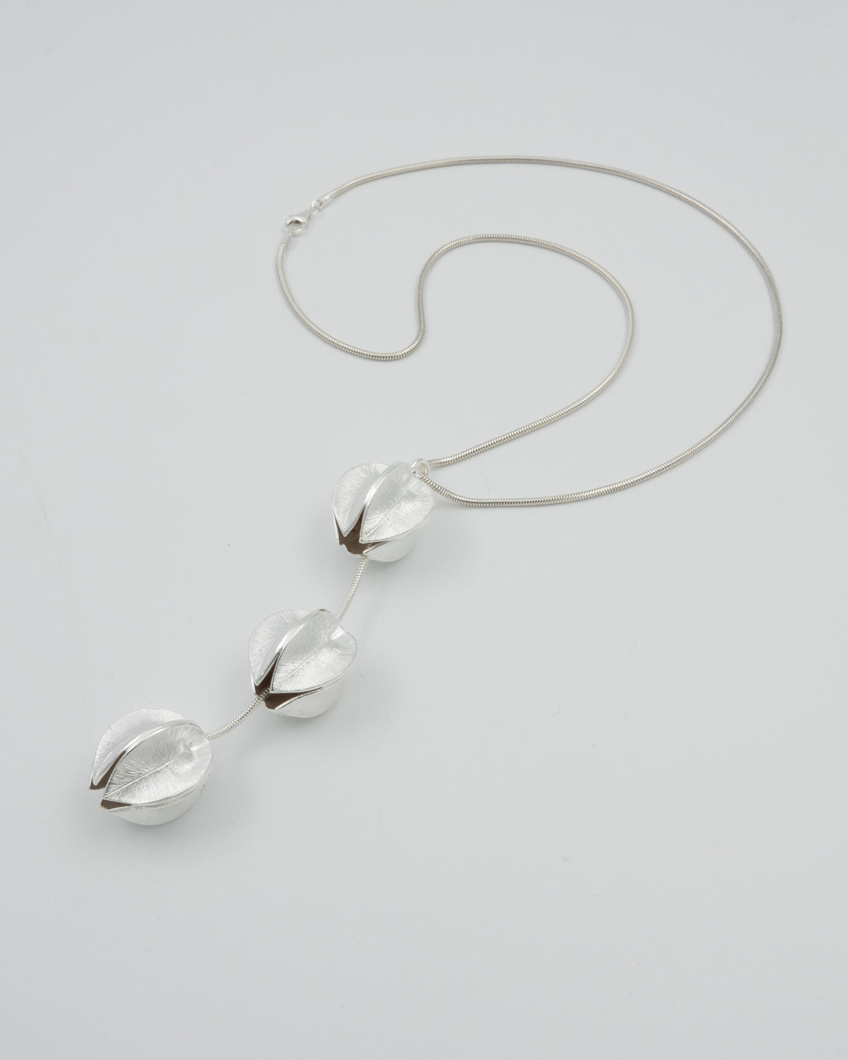 Held Snowflake pendant large 3-flower silver 50 cm