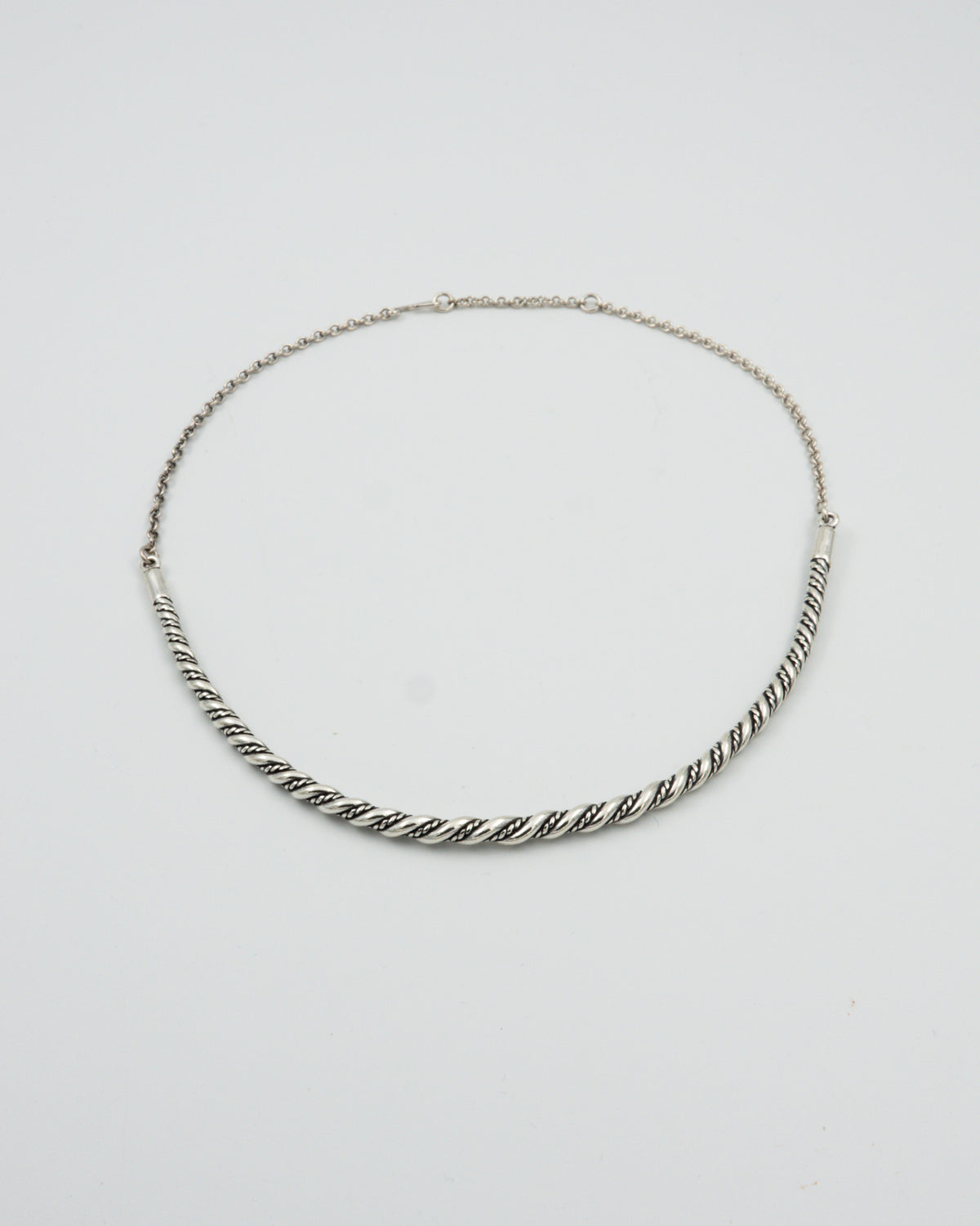 Kept Haliko spiral wrapped 47 cm silver