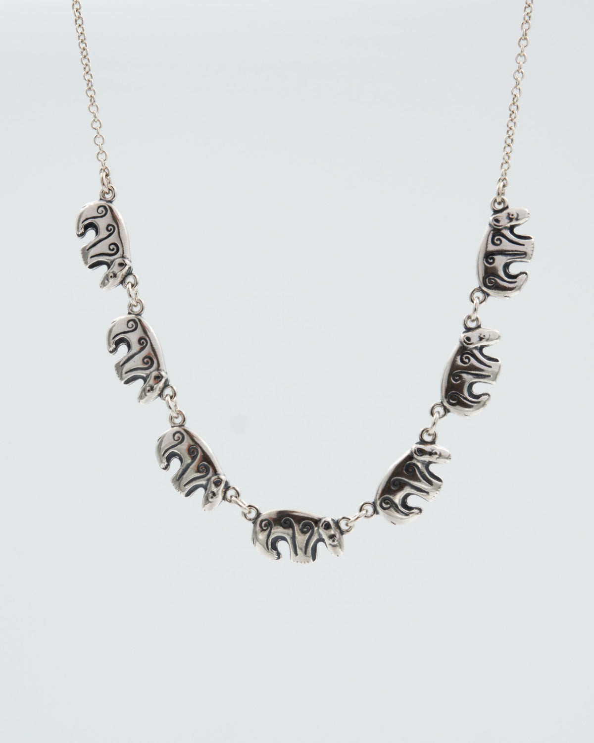 Held Kalevankarhu necklace 42/45 cm silver