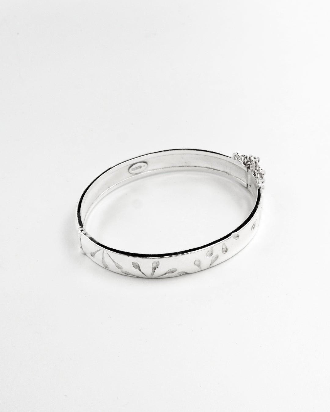 Held Woman's voice bracelet silver 63 mm