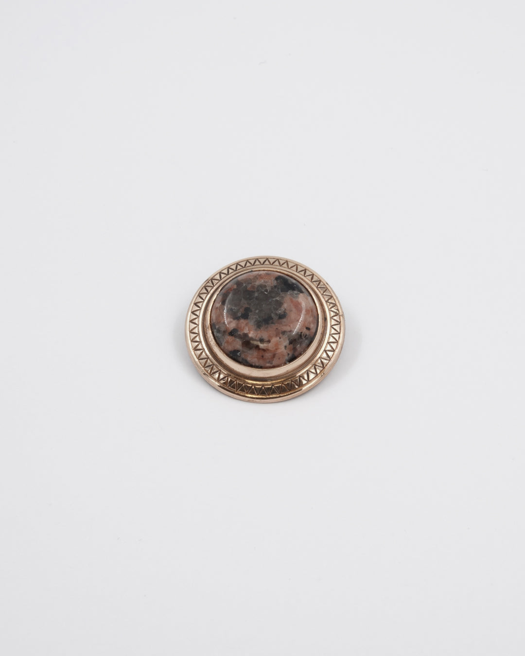 Kept 1588 stone buckle bronze granite