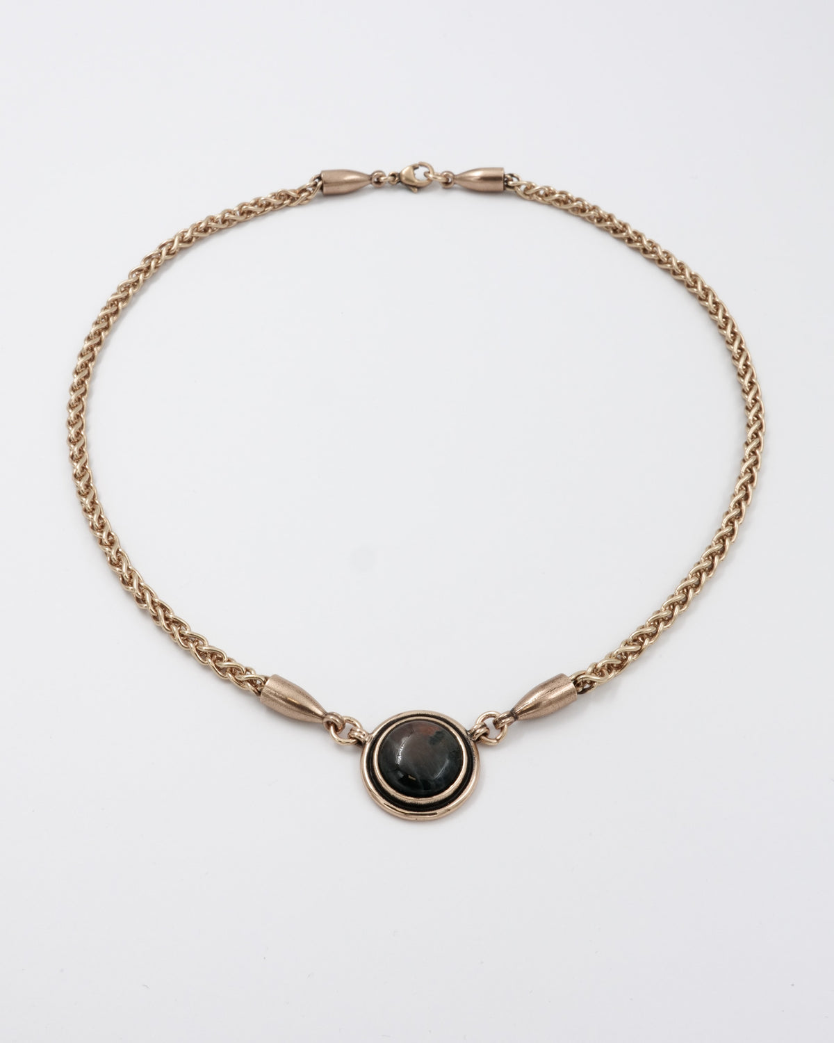 Held Spectro necklace bronze spectrolite