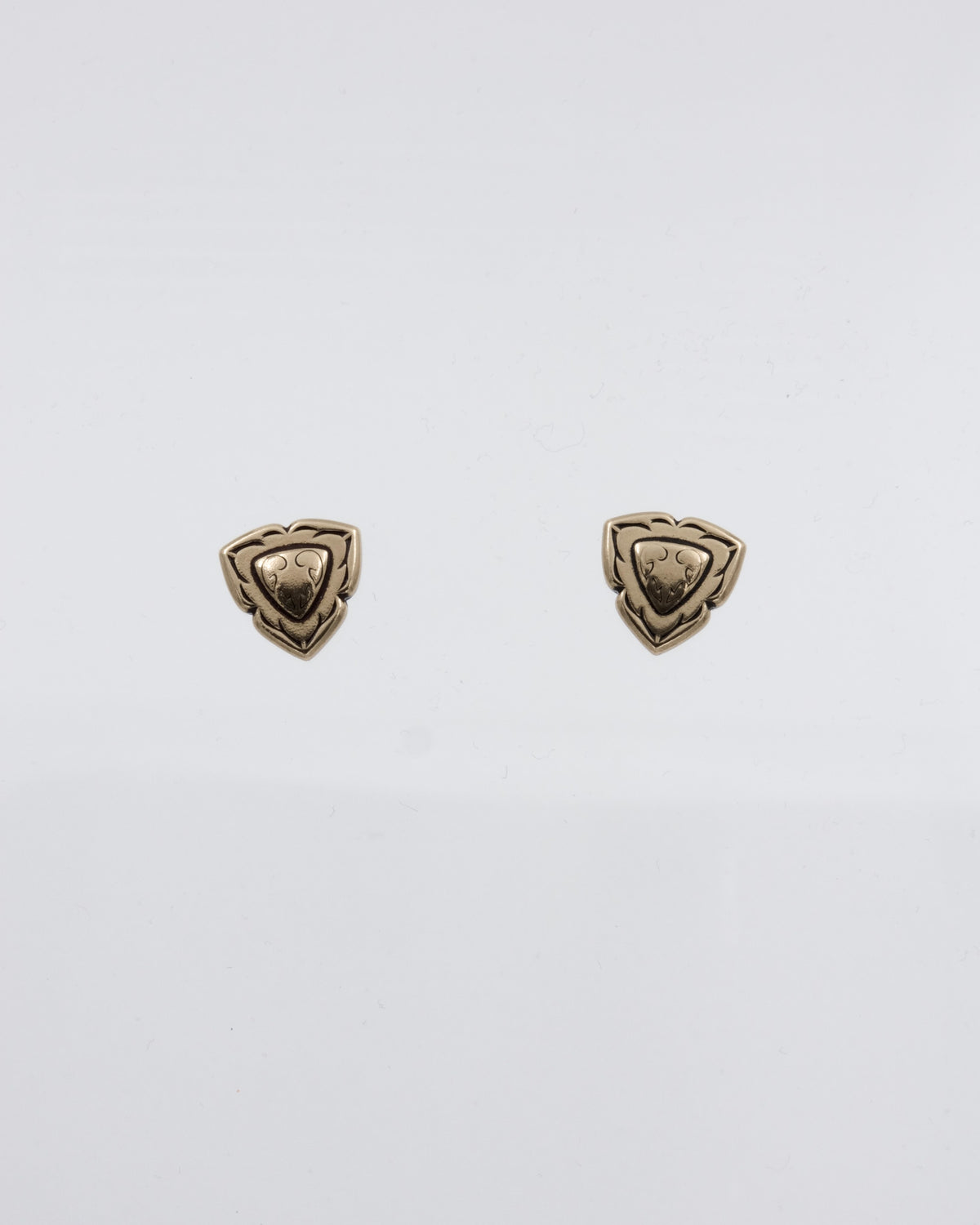 Held Venla stud earrings bronze
