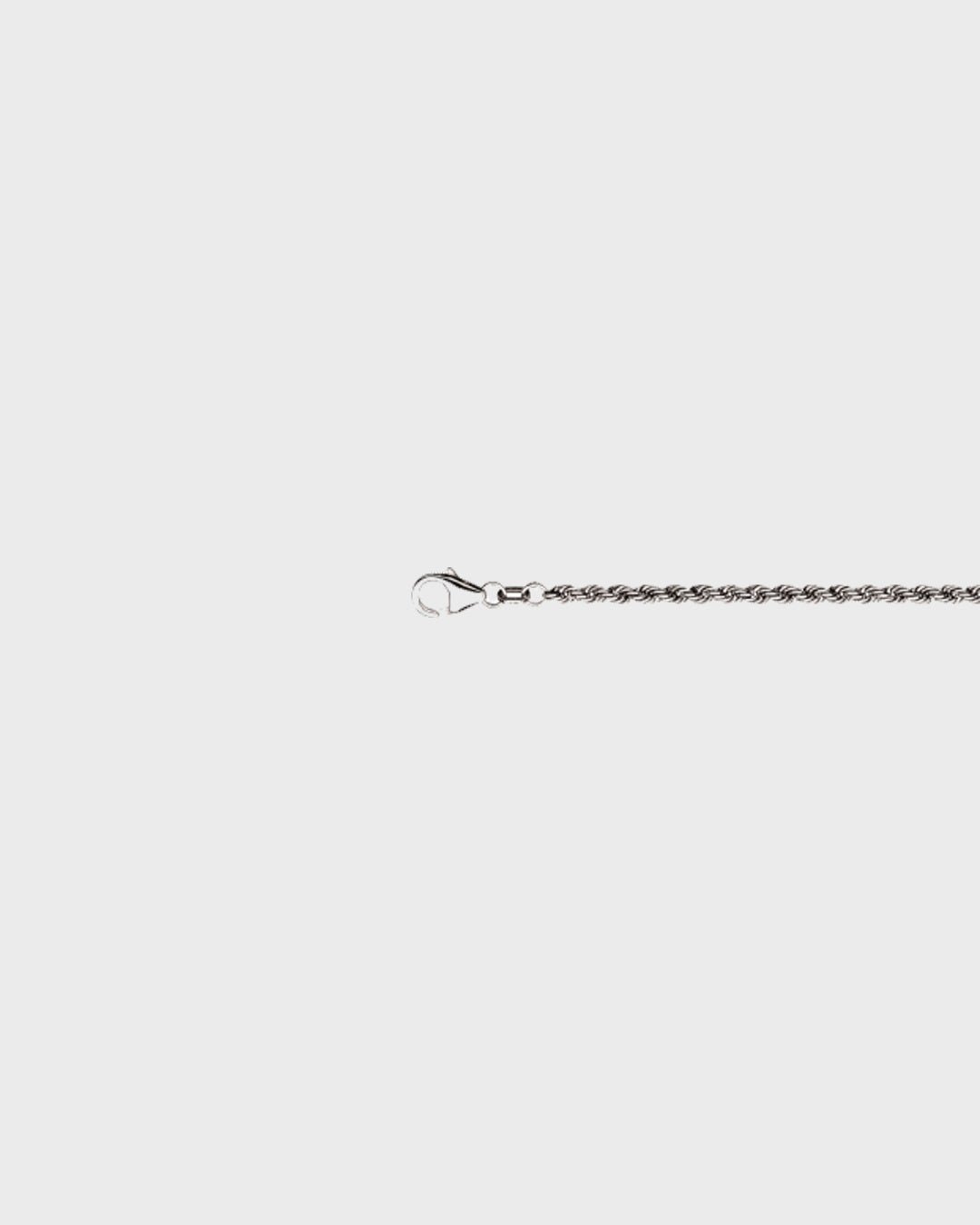 Cordell Chain dyed silver 45 or 50 cm