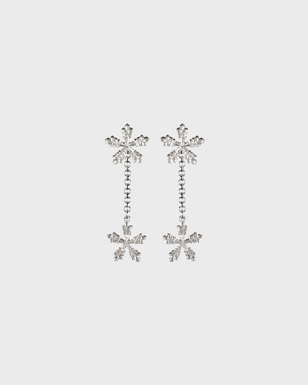 Held Snowflake earrings silver