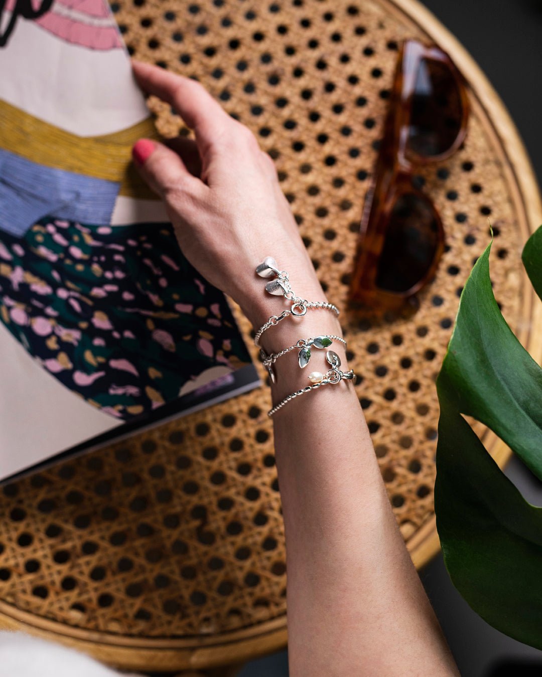Seed of Strength Bracelet silver