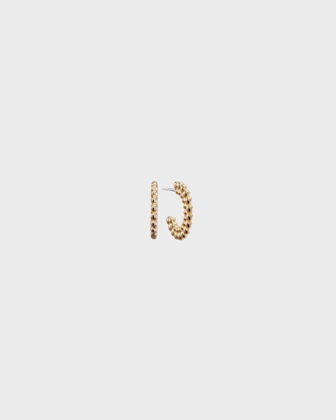 Valoisa single hoop earring small bronze