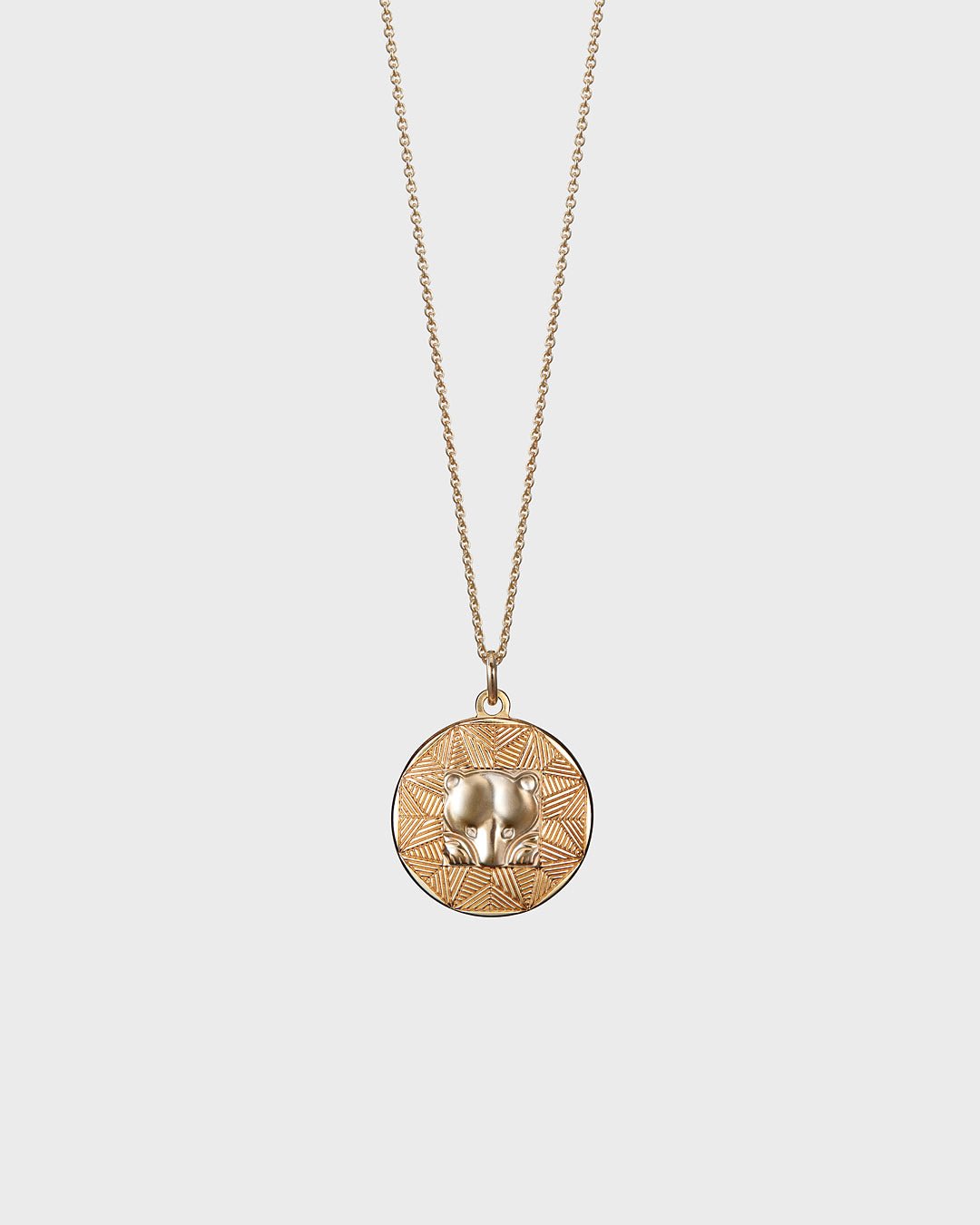 Amulet Pendant Kalevala Bear Bronze