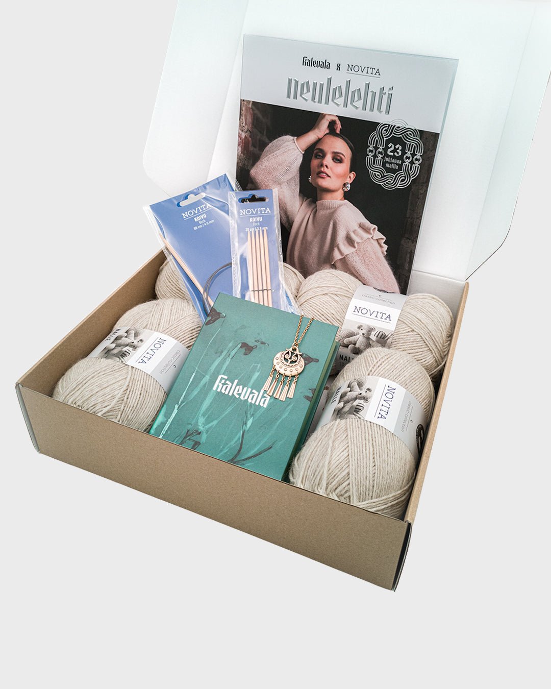 Kalevala x Novita Knitting set