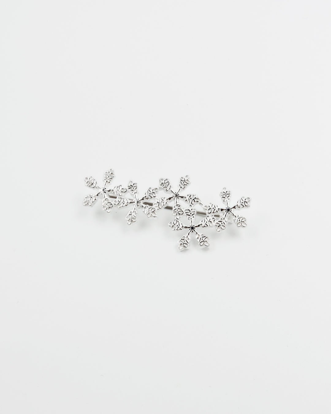 Held Snowflake brooch silver