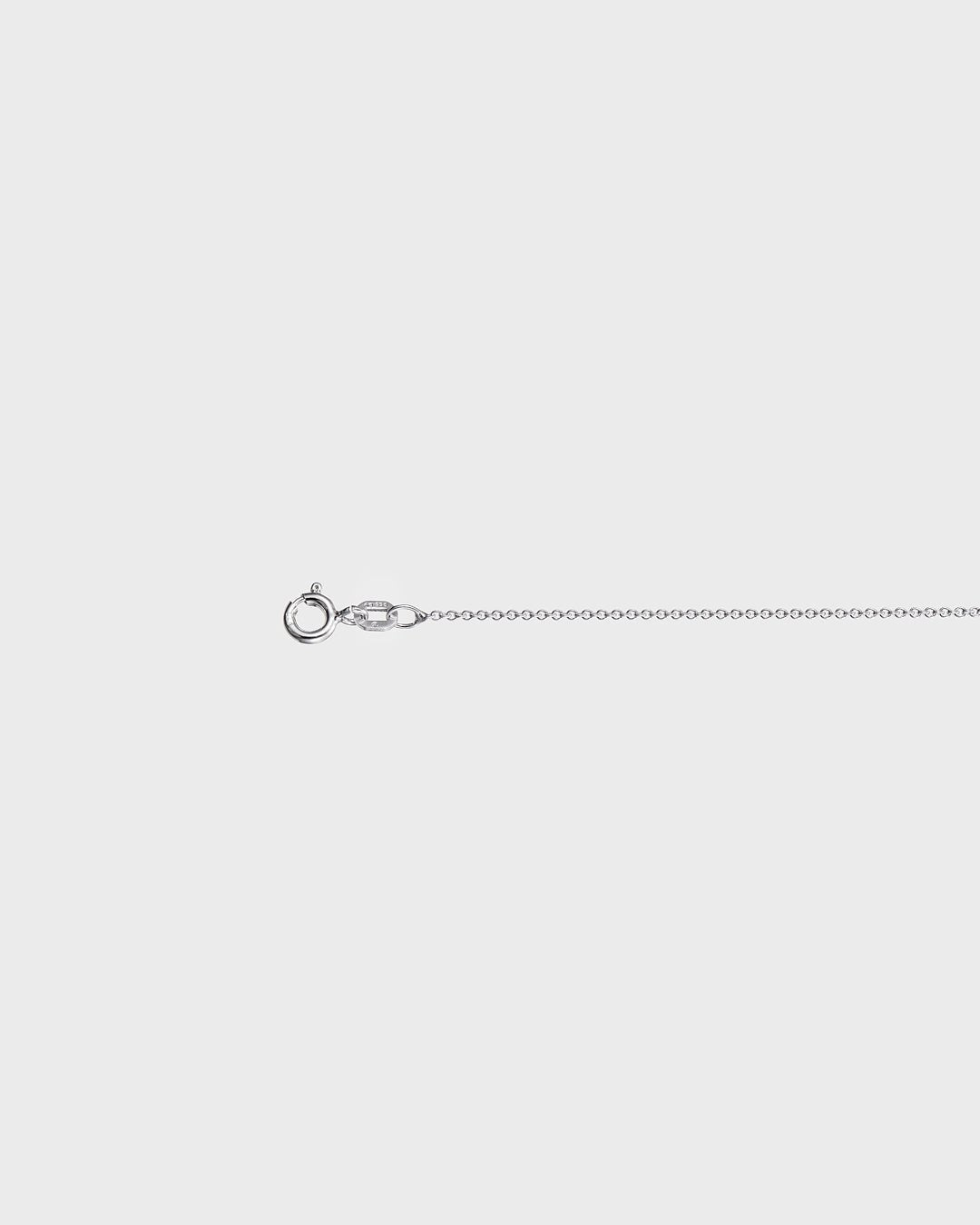 Amuletti-kaulaketju 40-60 cm säädettävä hopea