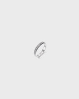 Ikiaikainen-sormus 5x0,06ct valkokulta