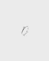 Valittu-sormus 0,06ct valkokulta