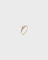 Valittu-sormus 2x0,03ct 1x0,17ct kulta