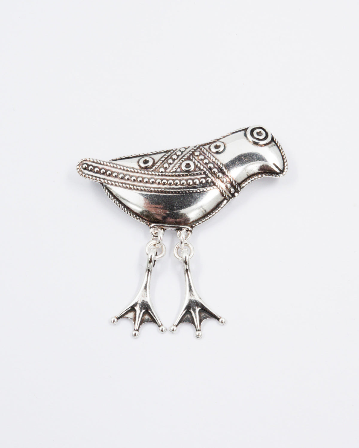 Kept Hattula's bird brooch silver