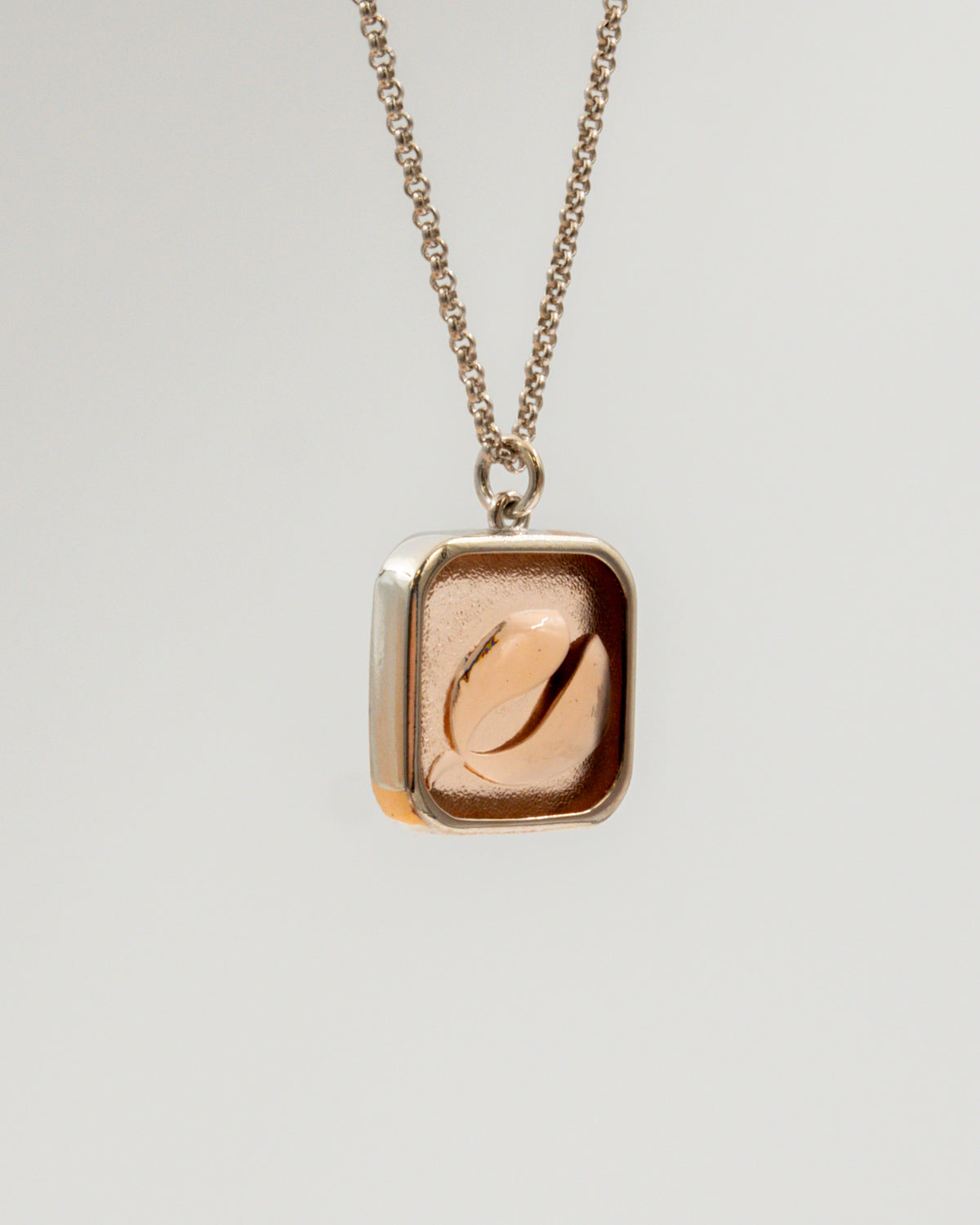 Kept Tales of Hoffmann pendant 50 cm silver pink