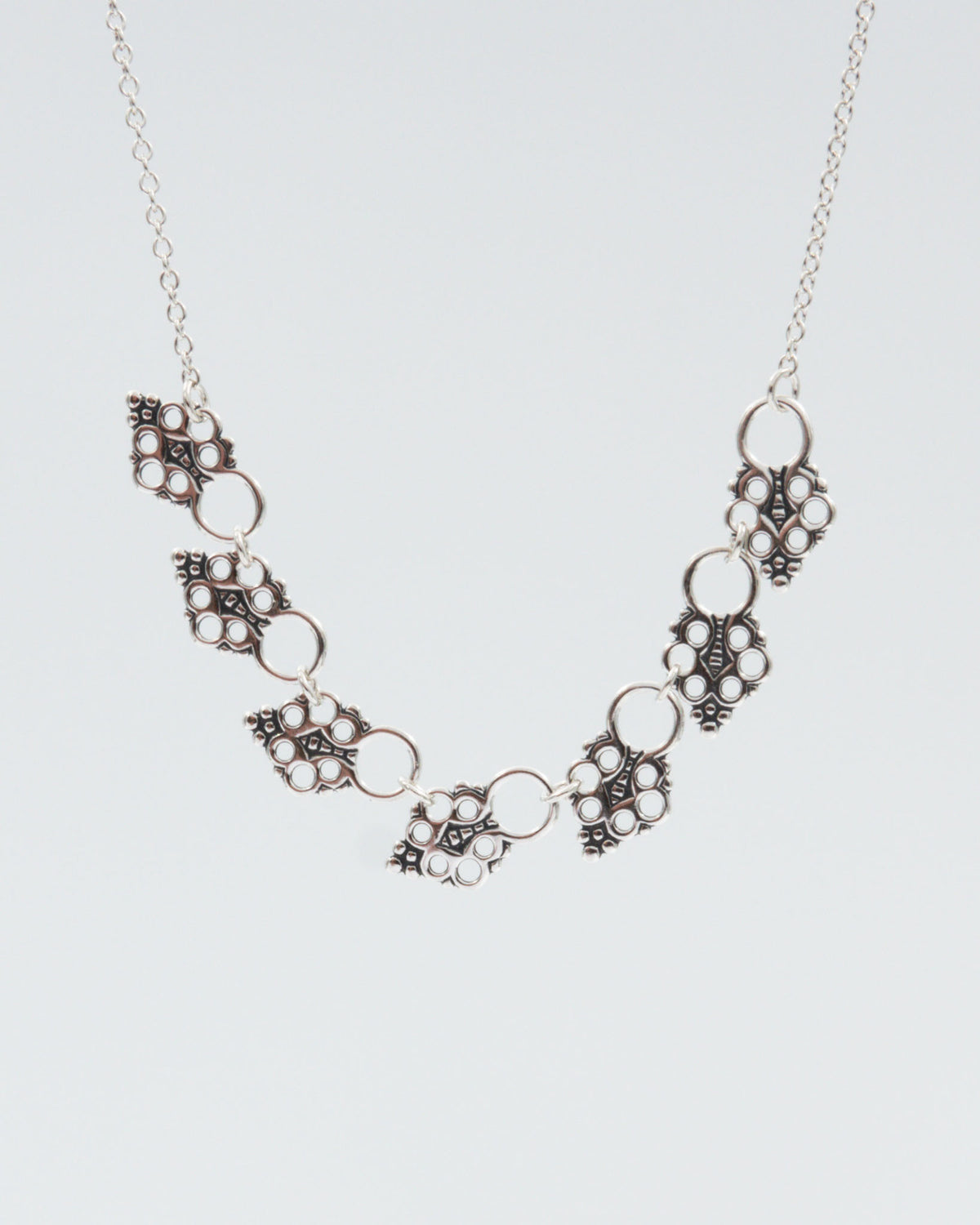 Pitedty Lapland jewelry necklace 42/45 cm silver