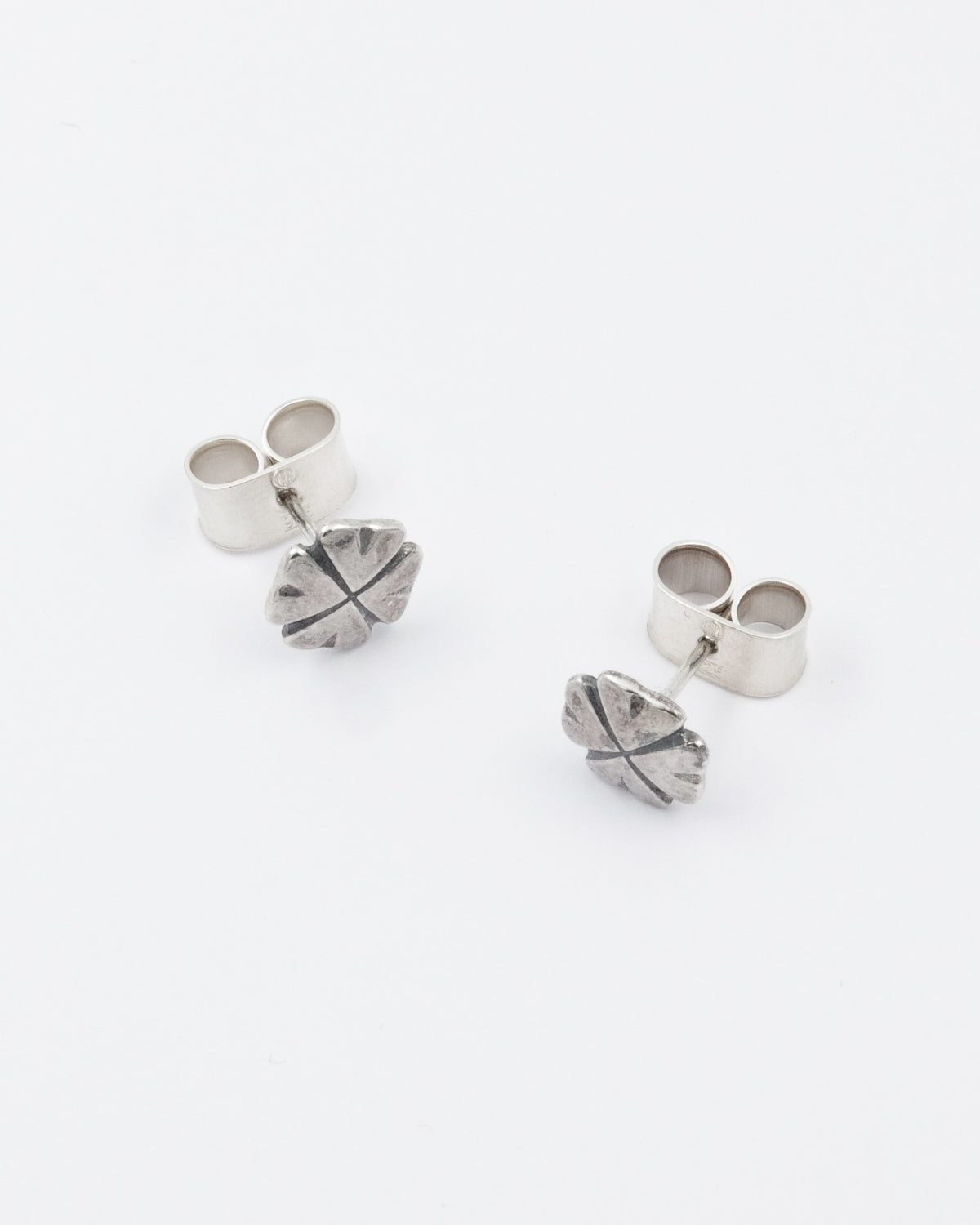 Kept Lucky clover earrings silver