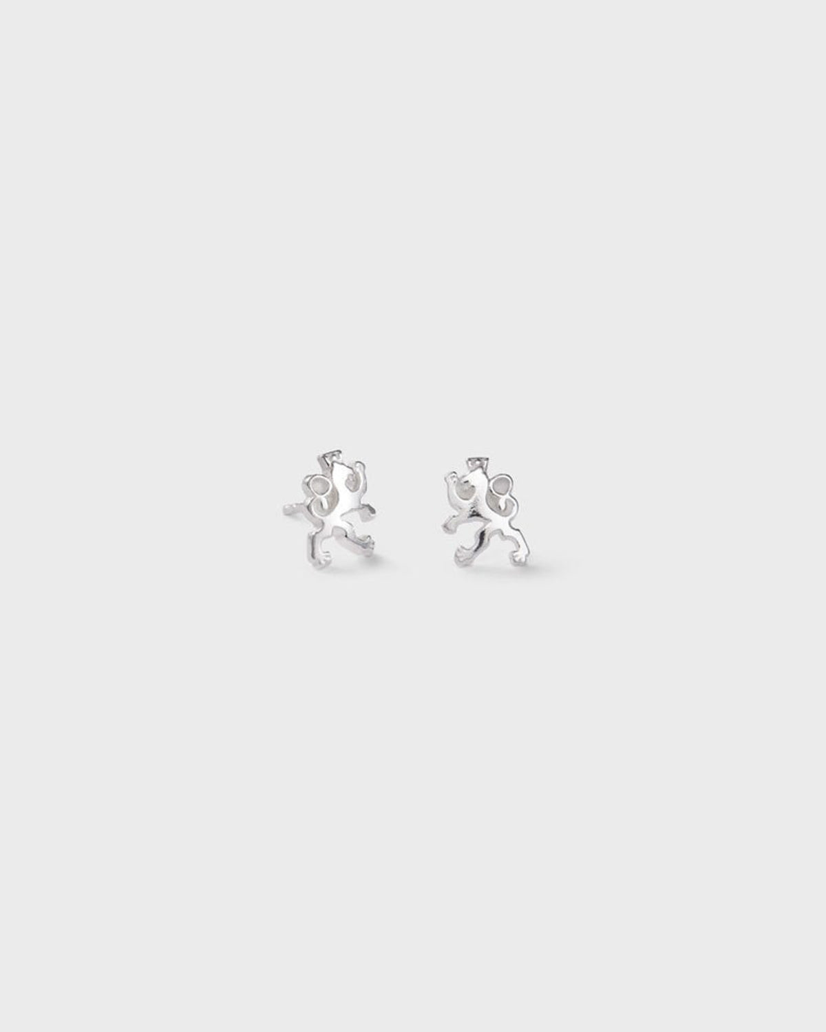Kept Finnish lioness silver earrings