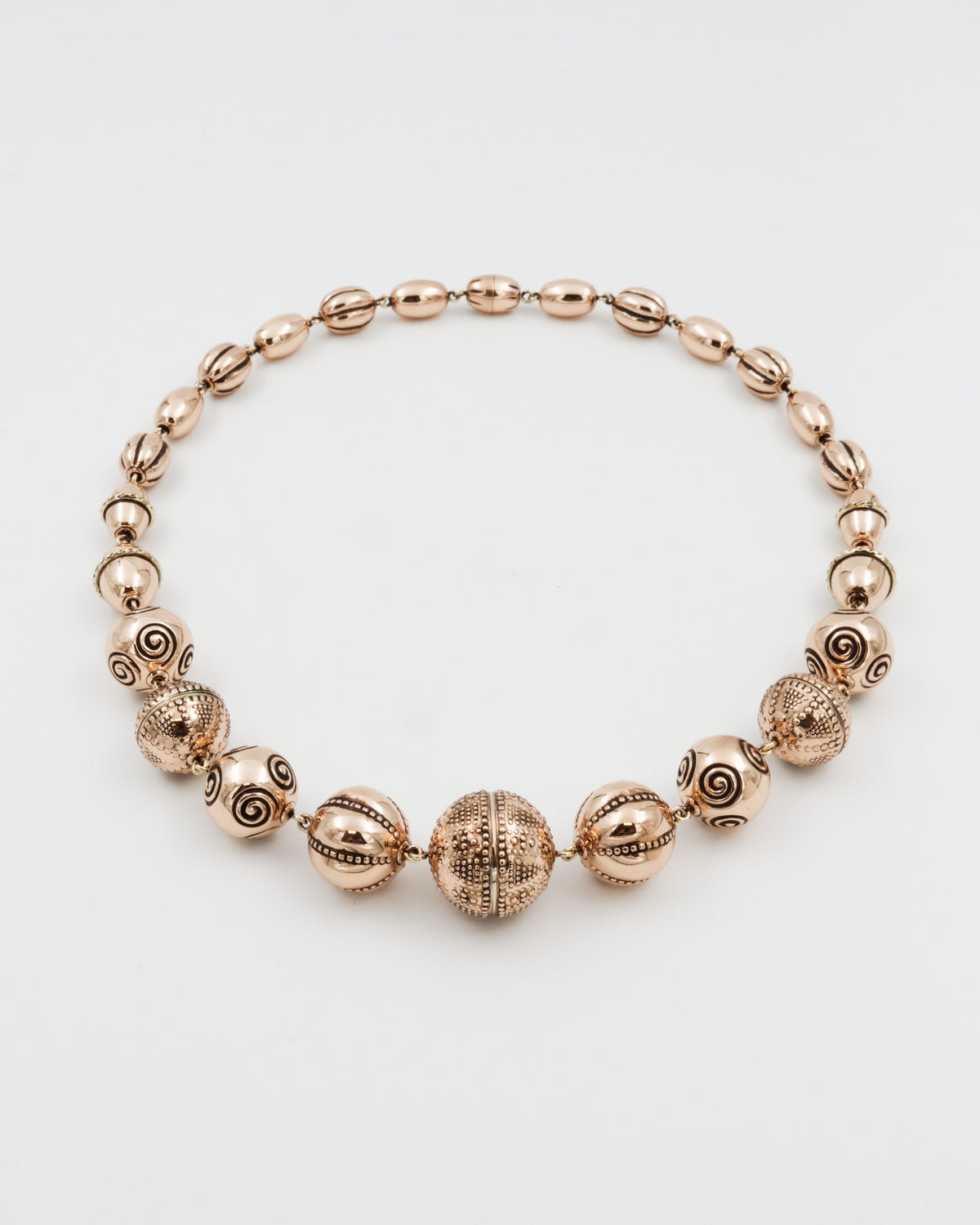 Preloved Halikko necklace 55 cm bronze