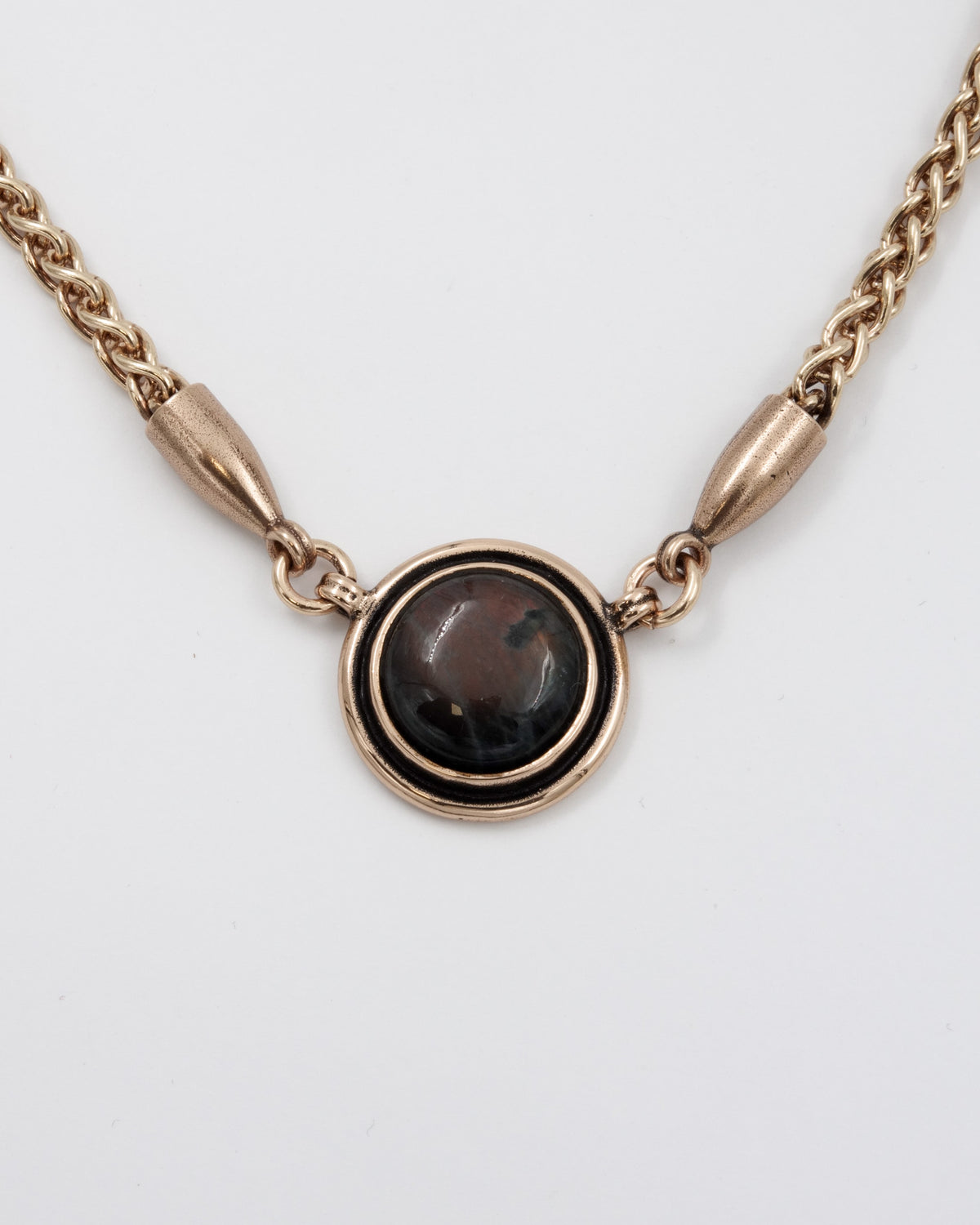 Held Spectro necklace bronze spectrolite