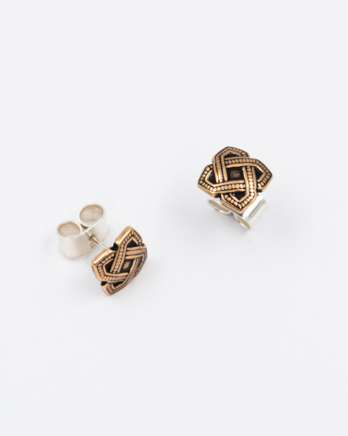 Preloved 1229 earrings bronze