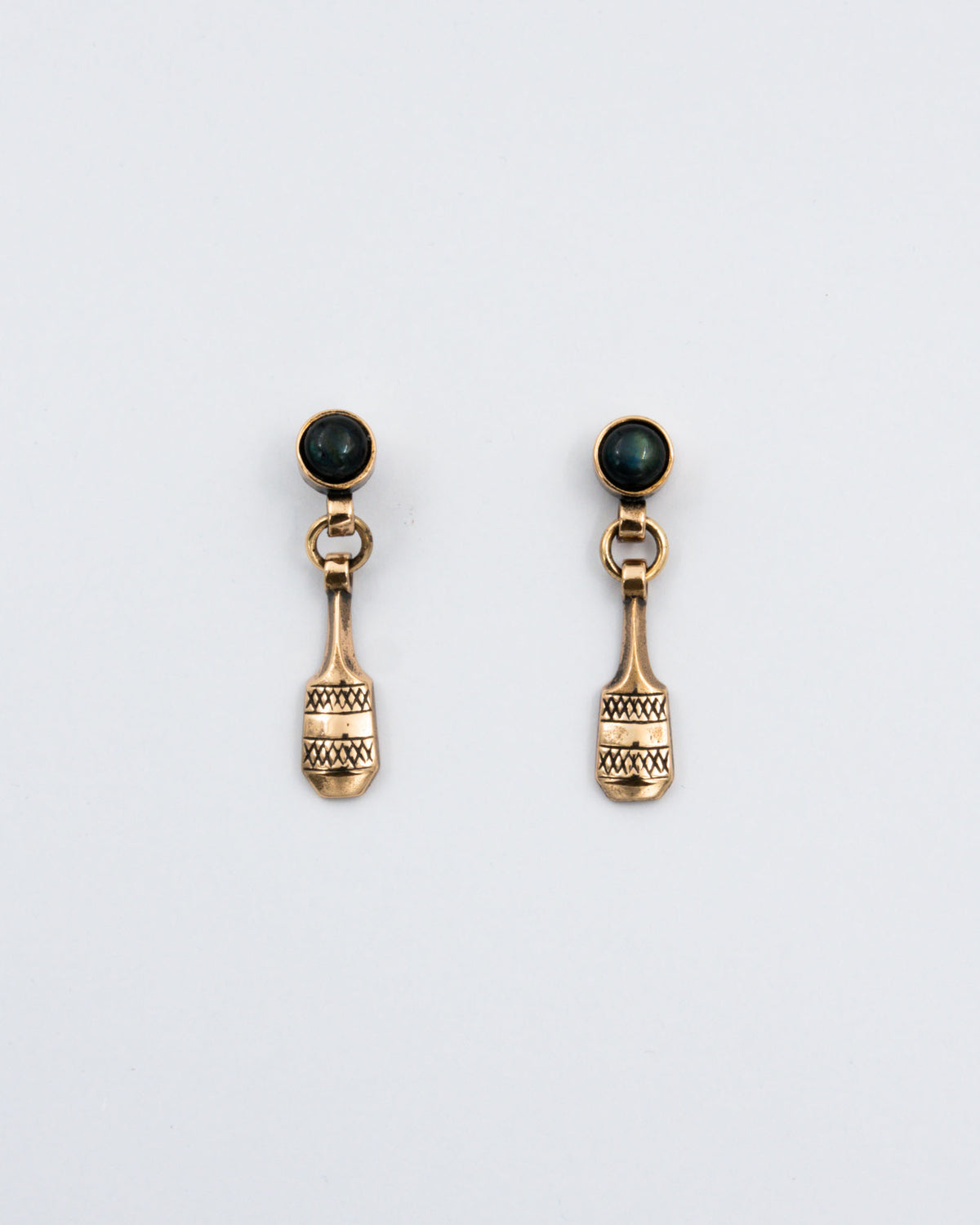 Kept Spinner earrings bronze