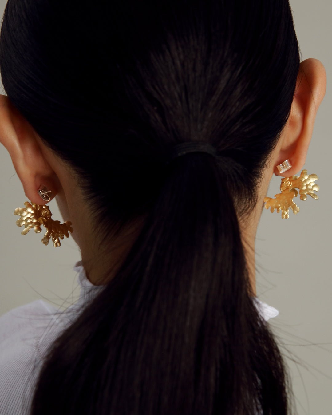 Tundra Earrings bronze