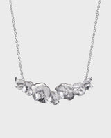 Summer Night Rose Necklace silver