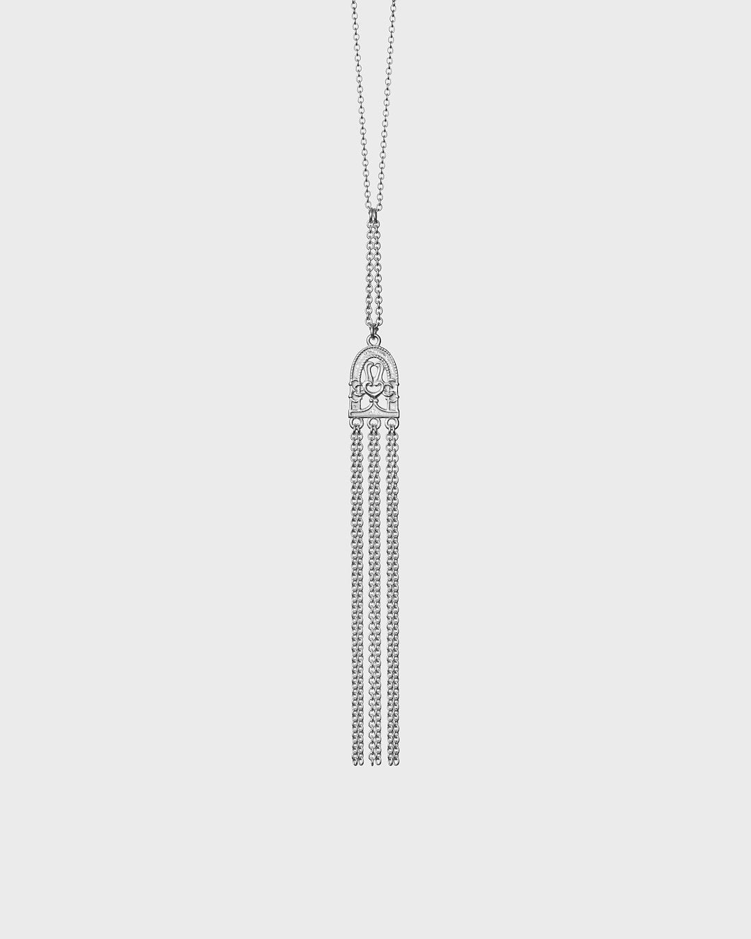 Birds of Paradise Pendant silver