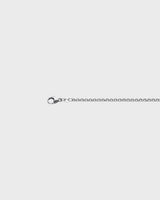 Pea Chain dyed silver 45 or 50 cm