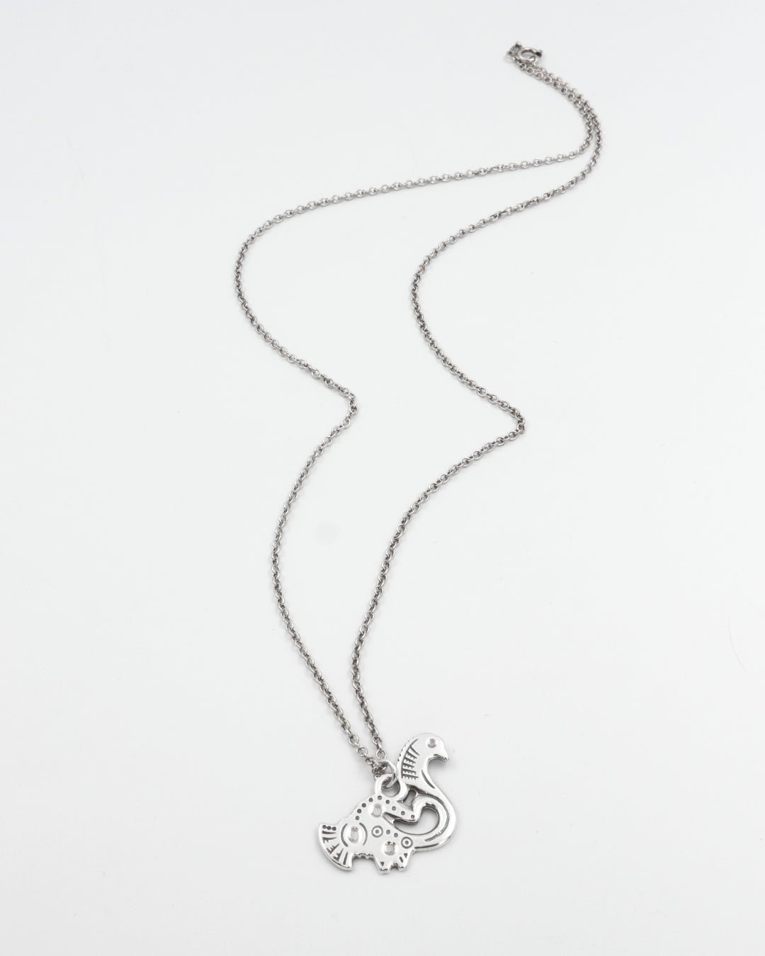 Kept Tampere bird pendant small 60 cm silver
