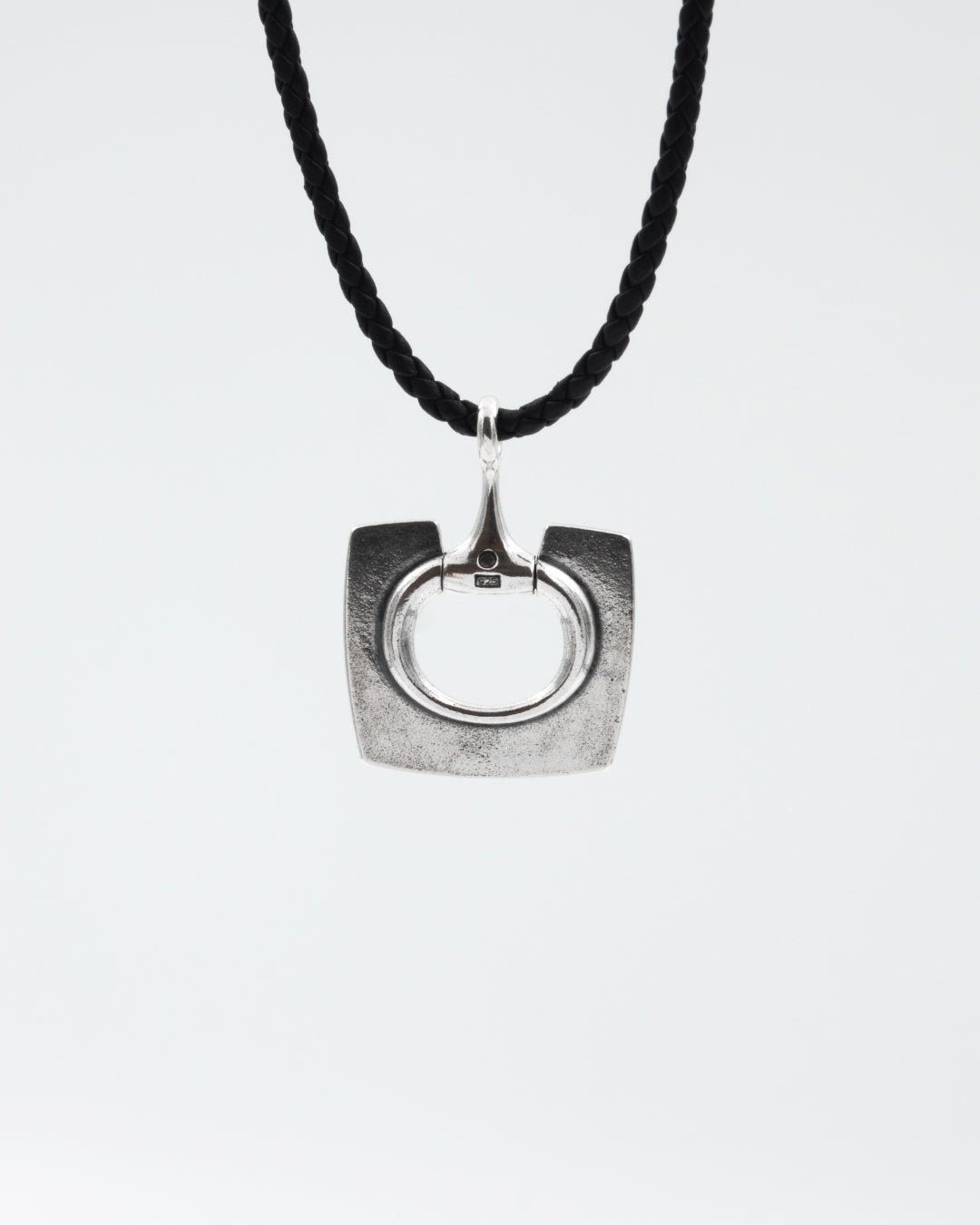 Kept Horseman pendant 45 cm silver black