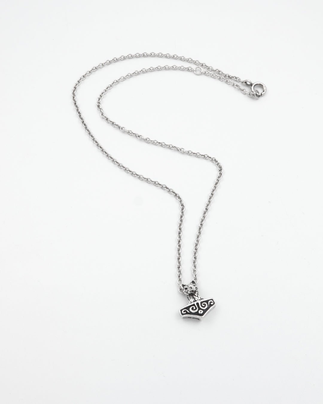 Kept Little fox pendant 42 cm silver