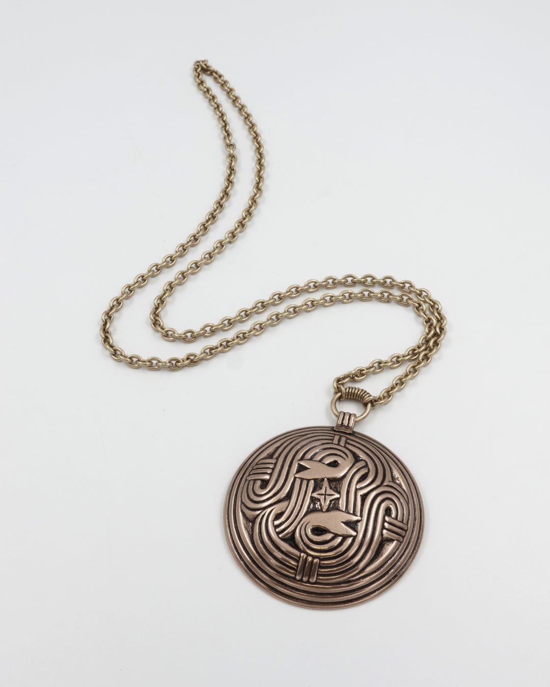 Held pendant from the Viking age 70 cm bronze