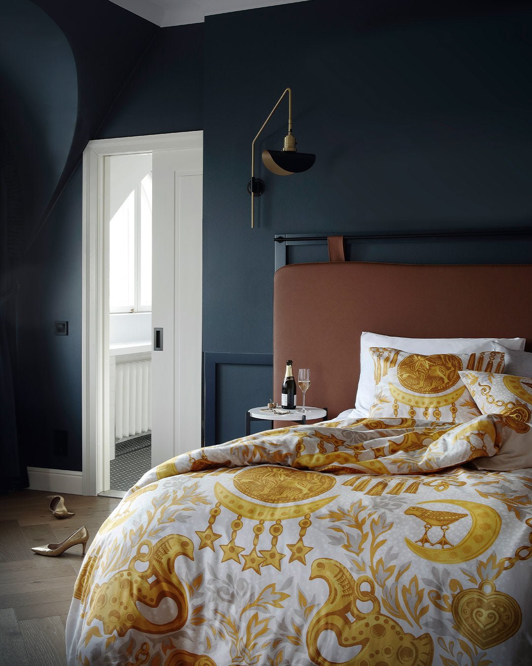 Vallila x Kalevala Kuulintu fitted sheet set