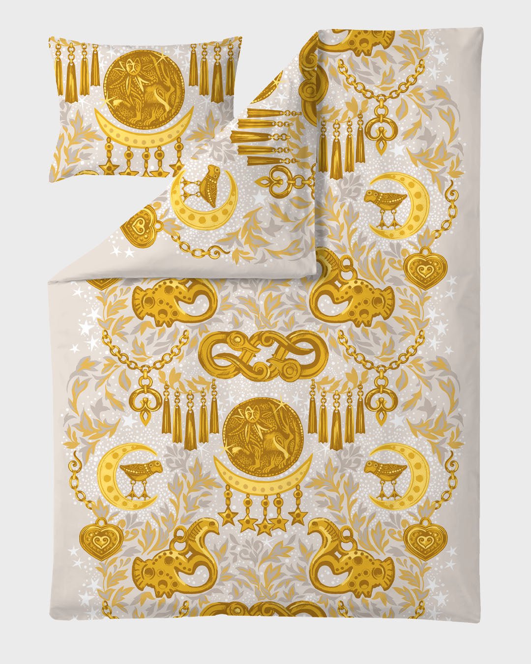 Vallila x Kalevala Kuulintu fitted sheet set