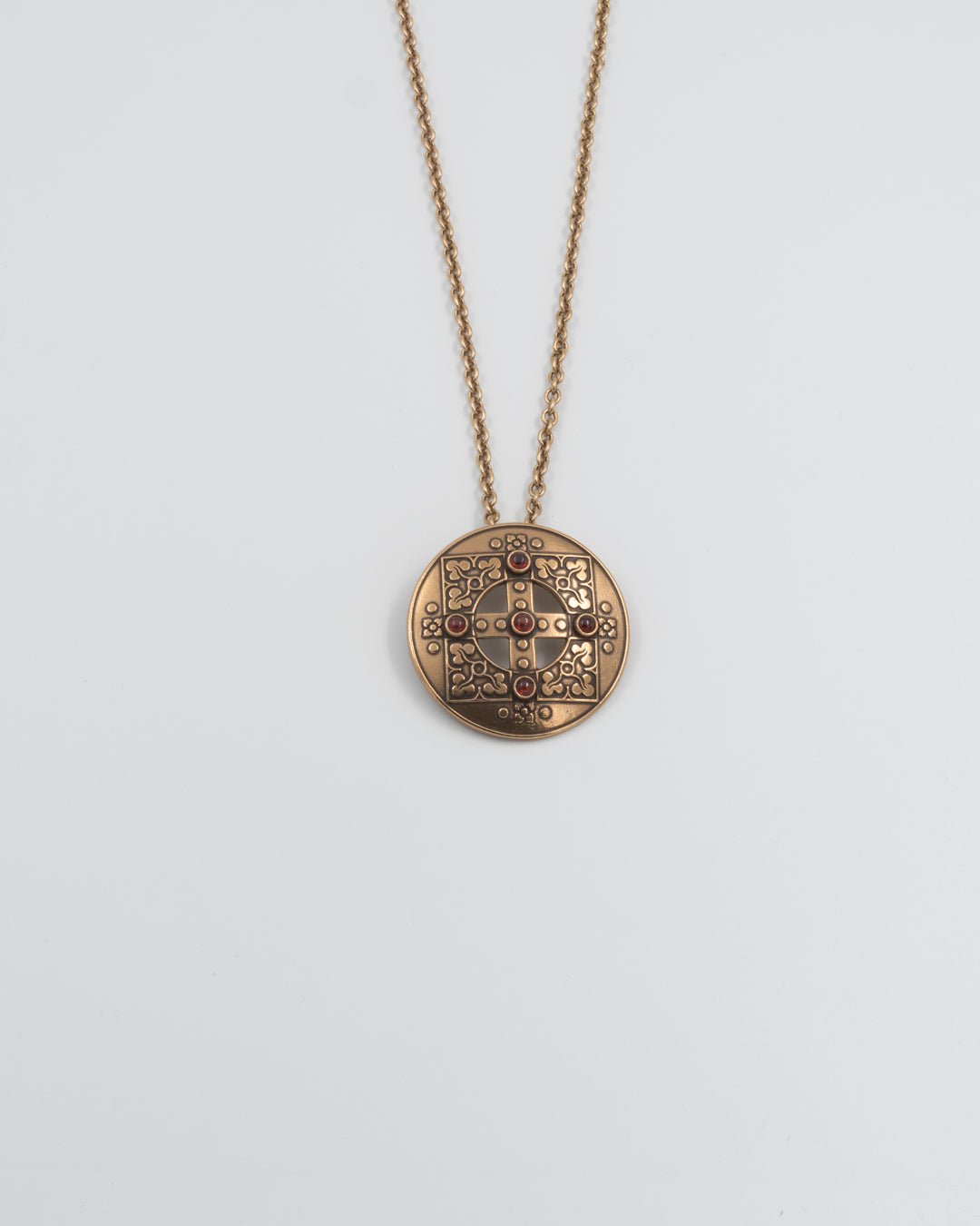 Kept Pyhä Birgitta buckle pendant 60 cm bronze