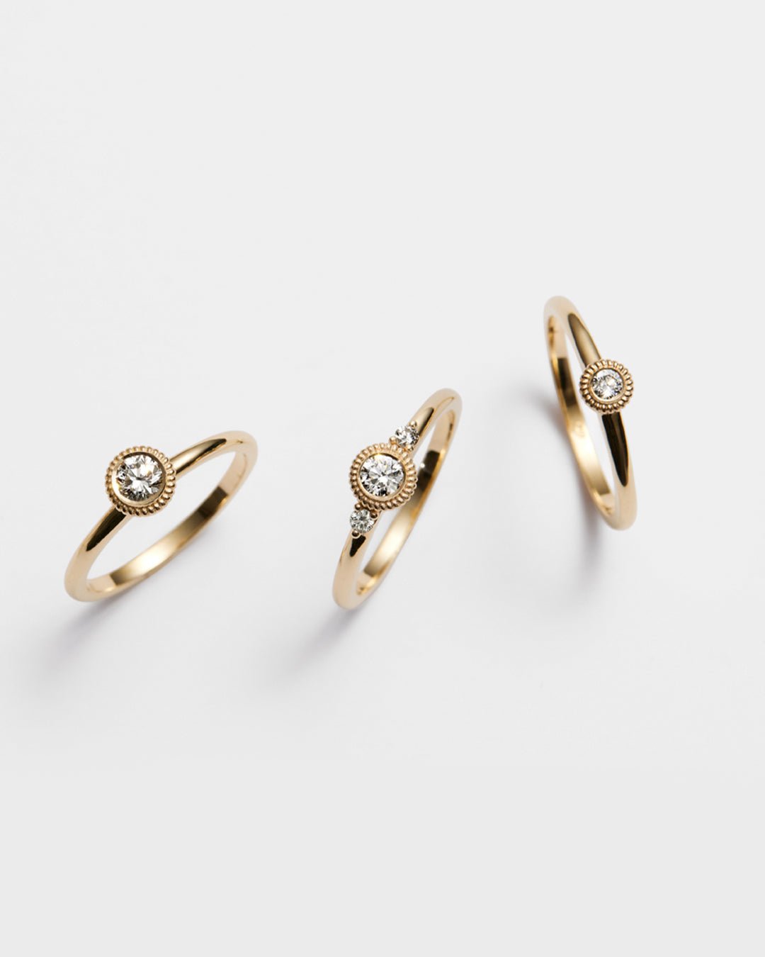 Valittu-sormus 1x0,25ct kulta